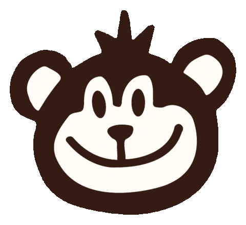 yomuzmuznyc giphyupload monkey cbd hemp Sticker