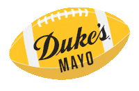 College Football Sticker by Duke's Mayonnaise