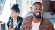 hands up wait a minute GIF by Blavity