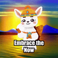 Wisdom Stillness GIF by Llamaozi