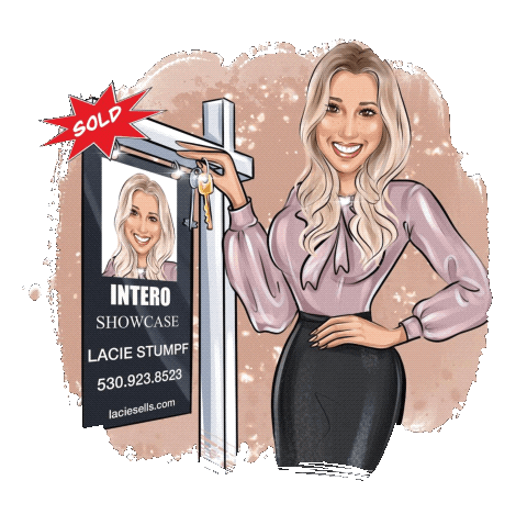 LacieSells giphyupload lacie sells lacie stumpf lacie realtor Sticker