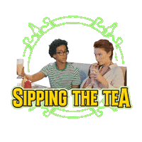 Glen Sipping The Tea Sticker by Gormiti - The New Era