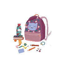 Girl Illustration Sticker by bukkancs