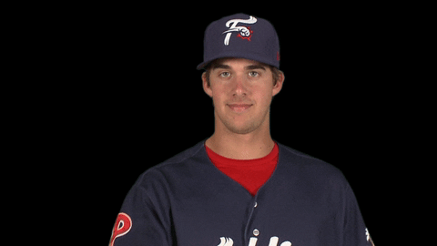 Laugh Baseball GIF by Reading Fightin Phils
