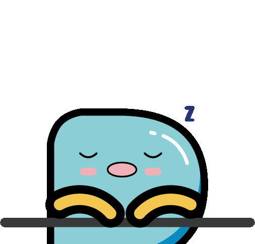 Tired Night Sticker by Partipost