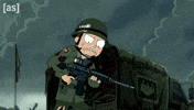 War Running GIF by Adult Swim
