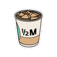 Coffee Day Sticker by Half Million