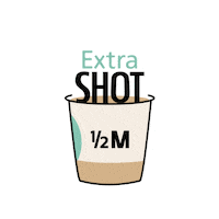 Latte Esspresso Sticker by Half Million