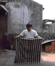 blanket disappearance GIF by Cheezburger
