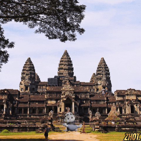 Angkor Wat GIF by Zhot