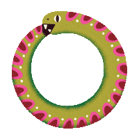Magic Snake Sticker by Scribble Kids Books
