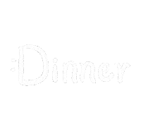 Dinner 晚餐 Sticker