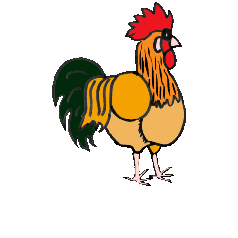 Happyhuhn Sticker