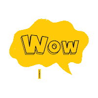 Happy Wow Sticker by Being Human Clothing