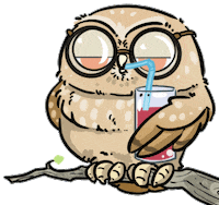 Drink Bird Sticker