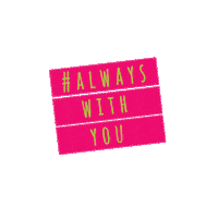 Alwayswithyou Sticker by Villa dos Idiomas