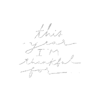 New Year Thank You Sticker by BrittDoesDesign