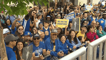 let's go wave GIF by NBA