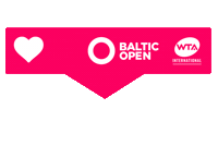 Wta International Sticker by Baltic Open Tennis
