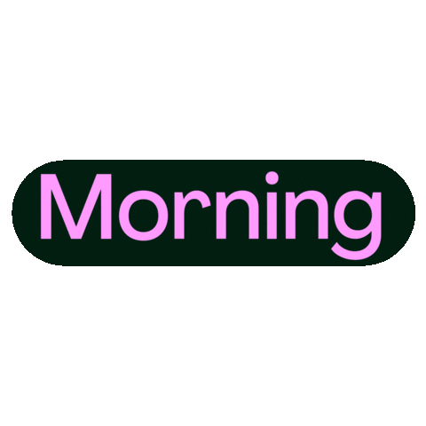 Morning Sticker by Modern Visuals