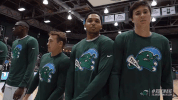 men's basketball GIF by GreenWave