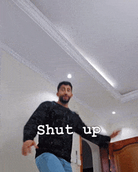 Saudi Shut Up GIF