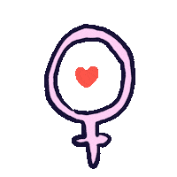 Woman Sticker by Alice Socal