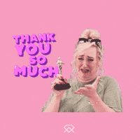 Academy Awards Thank You GIF by MSD Online Shop