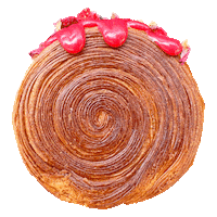 Rose Croissant Sticker by foodbabyny