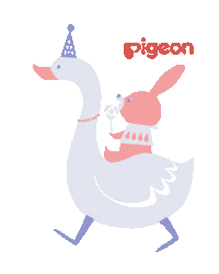 Duck Sticker by Pigeon LATAM