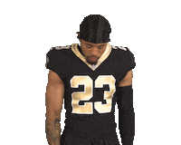 Serious Ohio State Sticker by New Orleans Saints