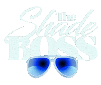 Shade Boss Sticker by madebywar