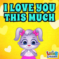 Love You The Most GIF by Lucas and Friends by RV AppStudios