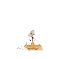 Ainigal fox fall autumn zorro Sticker