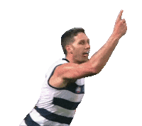 Harry Taylor Celebration Sticker by geelongcats
