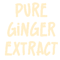 Ginger Sticker by Pure Foods Jamaica