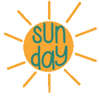Happy Sunday Family Sticker