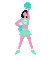 Cheer Cheerlead Sticker by Cocofloss