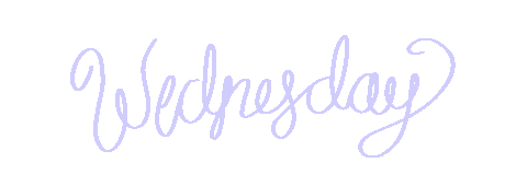 painteddreamsco aesthetic words wednesday days Sticker