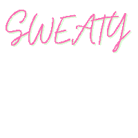 Fitness Dripping Sticker by Danielle Pascente