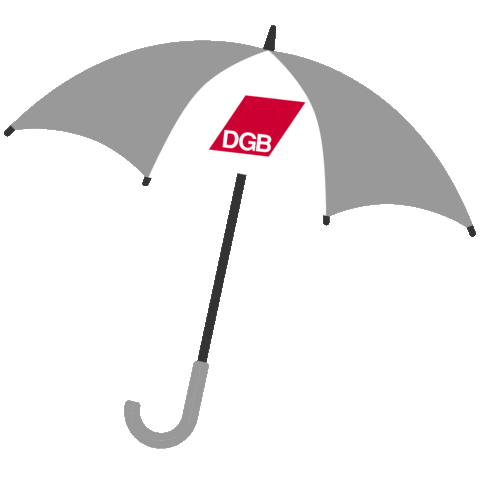 Umbrella Protection Sticker by Deutscher Gewerkschaftsbund (DGB)