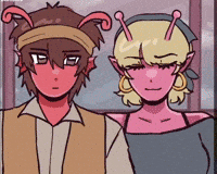 Space Alien Princess GIF