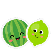 Happy In Love Sticker by Watermelon Board