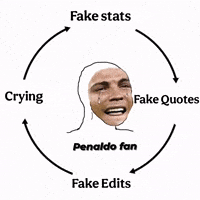 Al Hilal Ronaldo Cry GIF