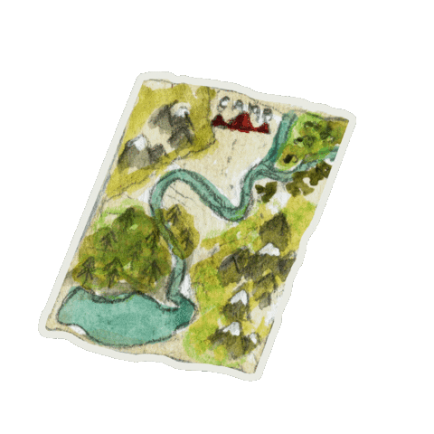 Holiday Camping Sticker