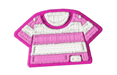 Pink Deco Sticker