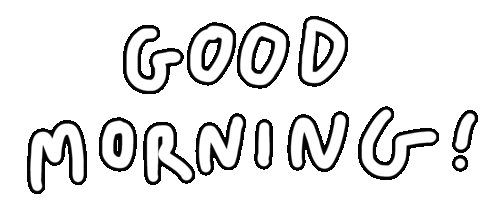 Morning Greeting Sticker