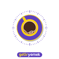 Coffee Kahvezamani Sticker by Getir