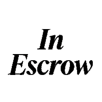 Real Estate Agent In Escrow Sticker by JohnHart Real Estate