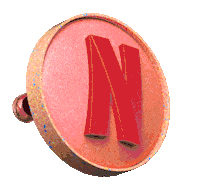 Logo Laugh Sticker by NETFLIX